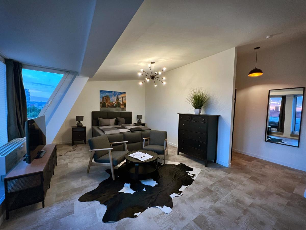 Talgarten Penthouse 1 Erfurt Esterno foto