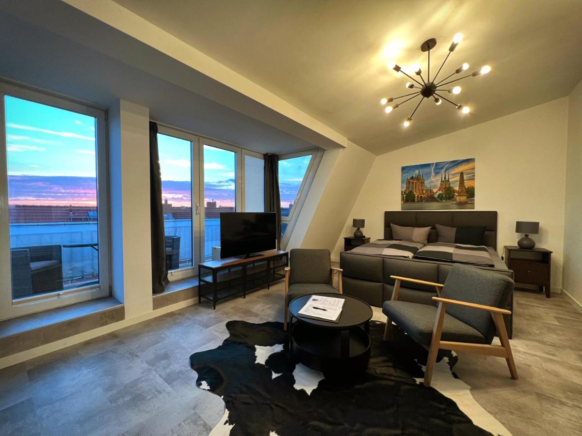 Talgarten Penthouse 1 Erfurt Esterno foto